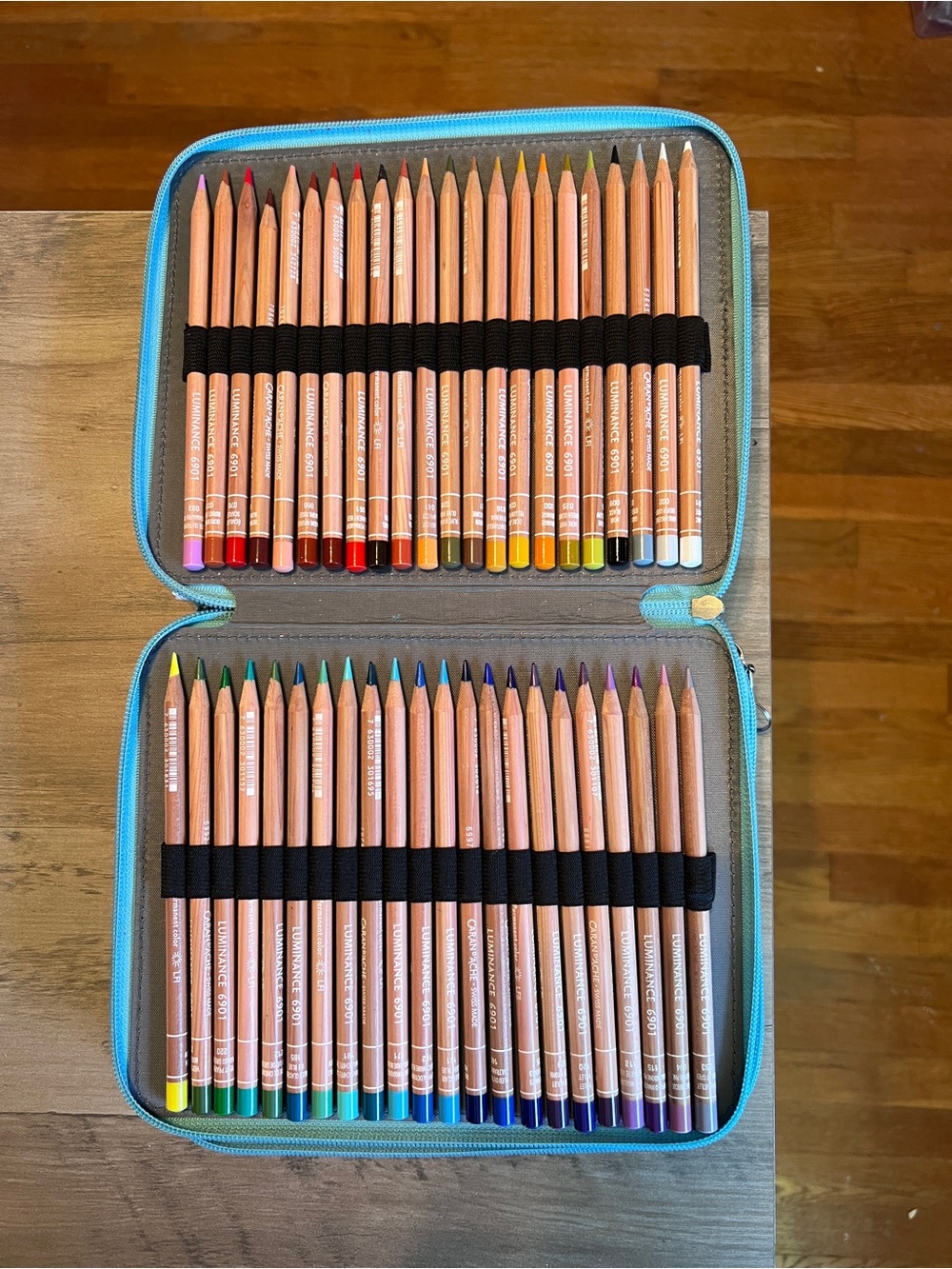 Caran D’Ache Luminance Colored Artist Pencils